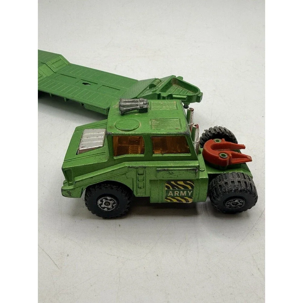 VTG England 1974 Matchbox Battle Kings K106 Tank Transporter / No tank included